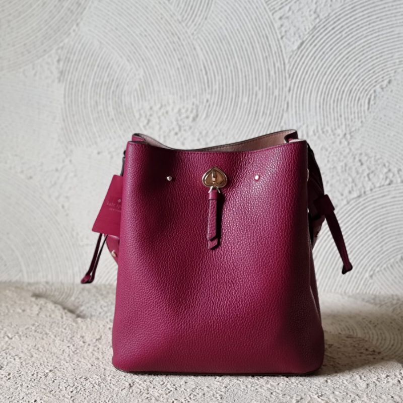 Kate spade large marti bucket bag/tas katespade ori