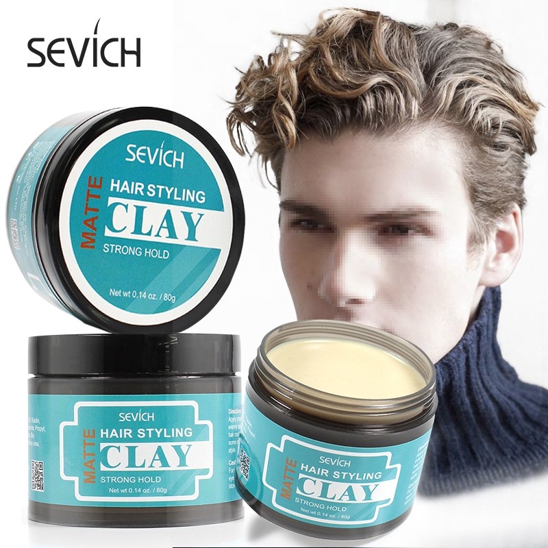 SEVICH  MATTE Hair Styling Clay Strong Hard 80g