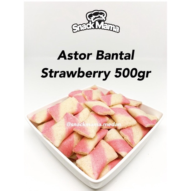 

ASTOR BANTAL STRAWBERRY 500gr | SNACKMAMA