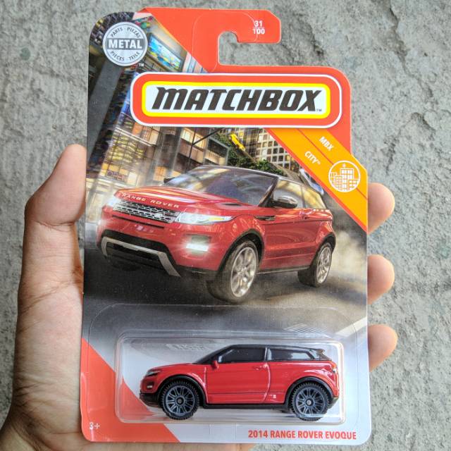 matchbox range rover evoque