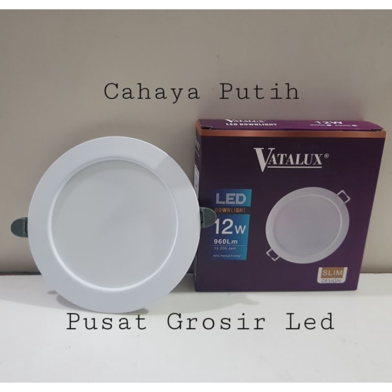 Led Panel Vatalux 12 watt inbow / Downlight Led Vatalux 12 watt