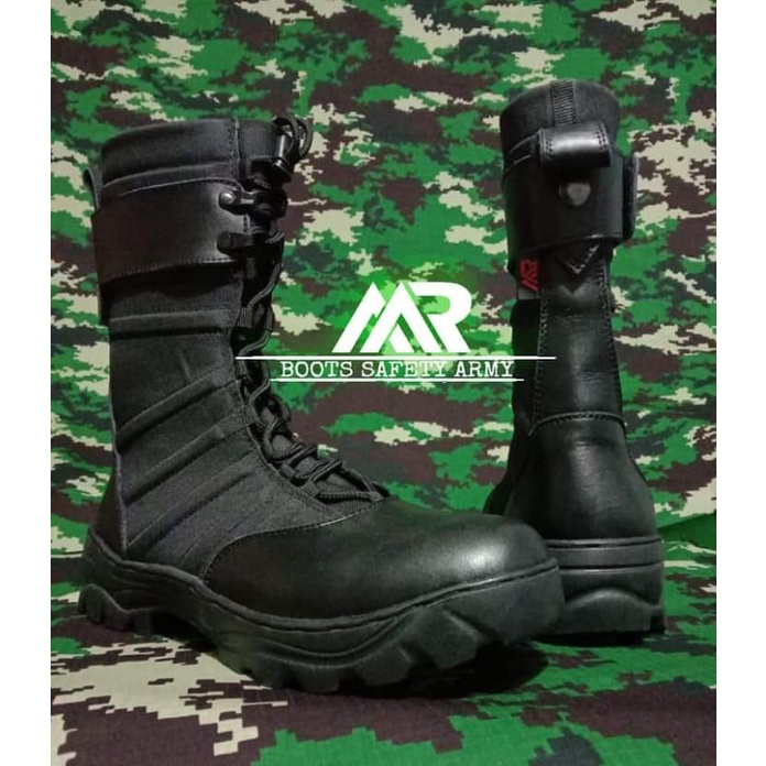 sepatu pdl nike,ninja titan outsole comando kulit sapi asli