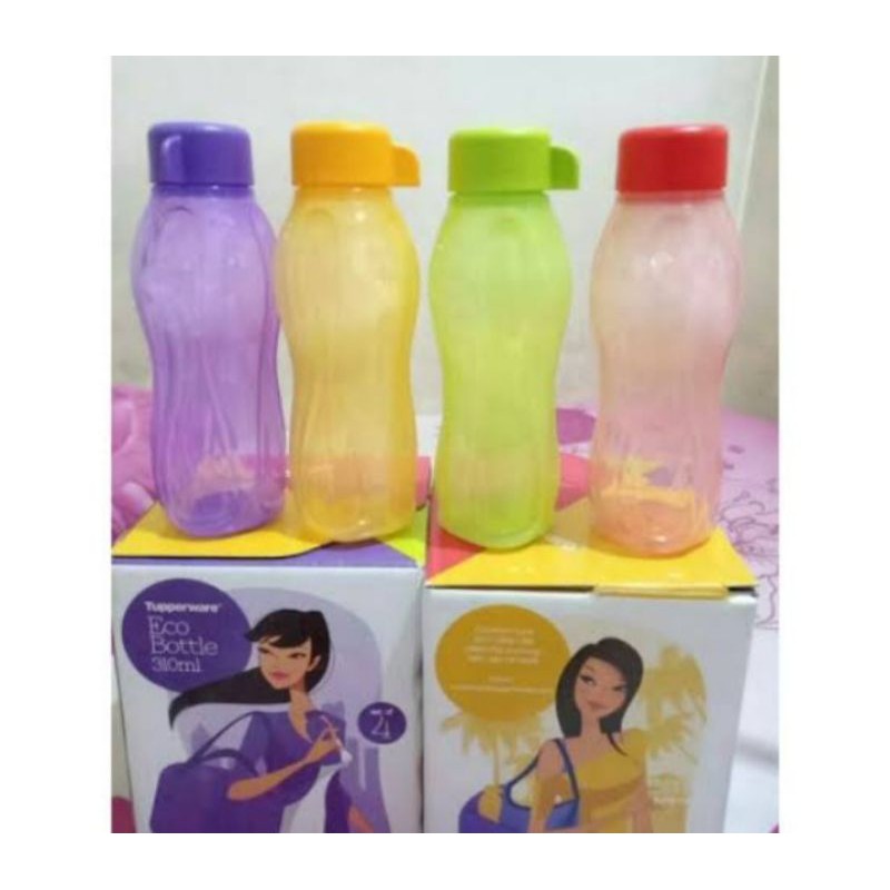 Botol minum Tupperware Eco Bottle 310ml eceran