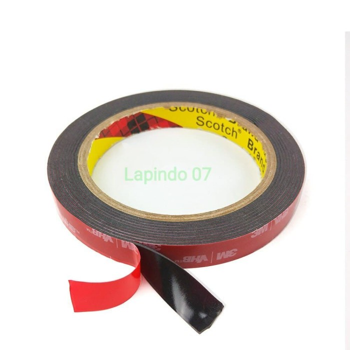 

Gilaa!!! Double Foam Tape 3M Vhb 5952 Heapy Duty/ Size 12 Mm X 3 Mtr Terlaris