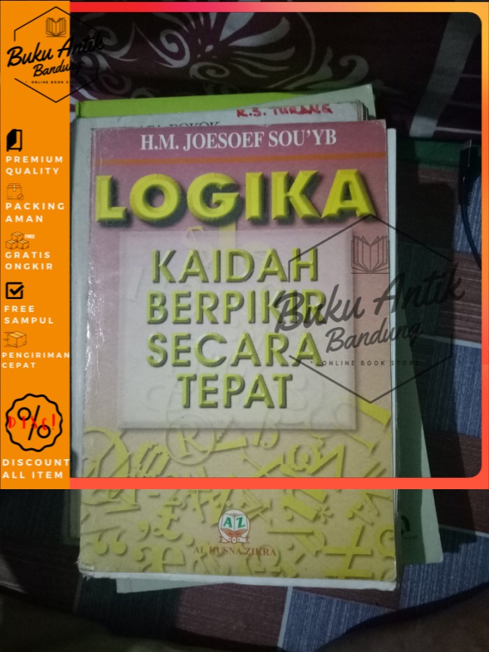Buku Logika kaidah berpikir secara tepat H. M. Joesoef Sou'yb