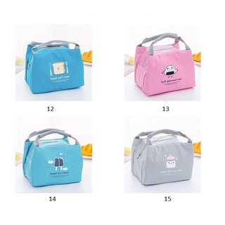 ❤️GTB❤️ Tas Bekal Karakter Lunch Cooler Bag Salur Makanan Aluminium Kotak Makan Import R142