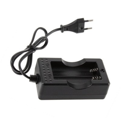 Dual Charger 18650 Baterai Dual Battery Slot Senter Vape Laser Police