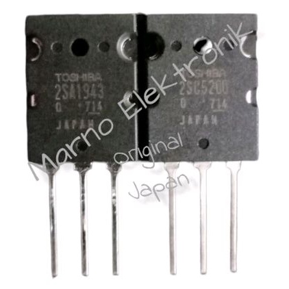TR TOSHIBA C5200/A1943 TRANSISTOR TOSHIBA 2CS5200/2SA1943 C5200 A1943 ORI JAPAN
