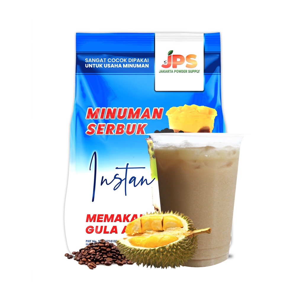 

JPS Durian Coffee Mix Serbuk Powder Bubuk Minuman 1 Kg