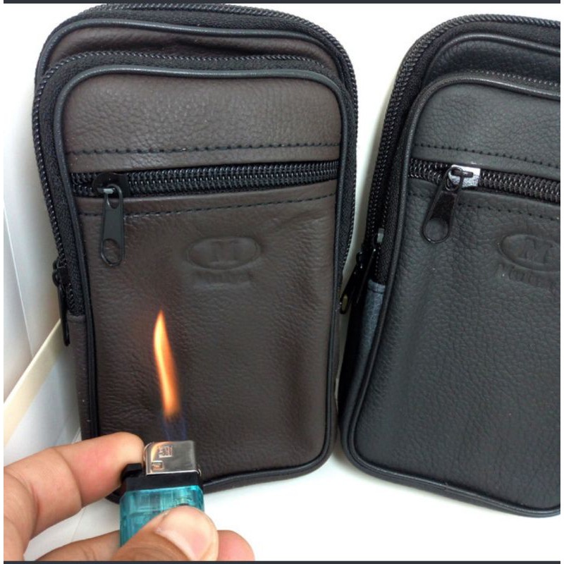 Tas hp sarung hp kulit asli tas hp sabuk kulit sapi asli