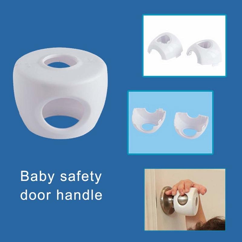 1PC Round  Silicone Door Handle  Anti-collision Protective Cover for Kids，Baby