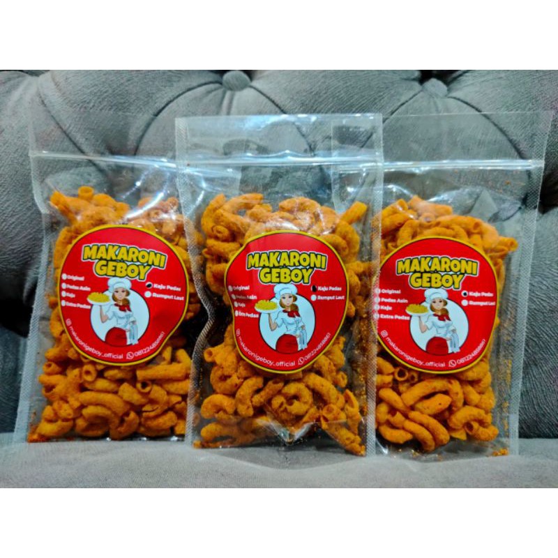 

MAKARONI MAKRONI MAKANAN RINGAN PEDAS PREMIUM 90 GRAM TERMURAH PREMIUM ENAK BANGET