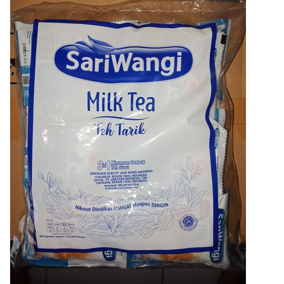 

[DISCOUNT 7JB80] Sariwangi Milk Tea Teh tarik 30pcs/PACK Stock Banyak