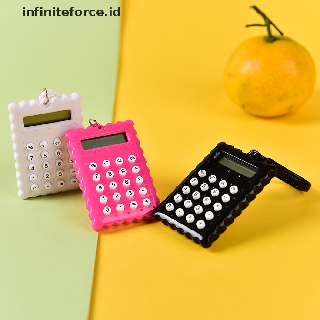 (Infiniteforce.Id) Kalkulator Elektronik Mini 8 Digit Bahan Plastik