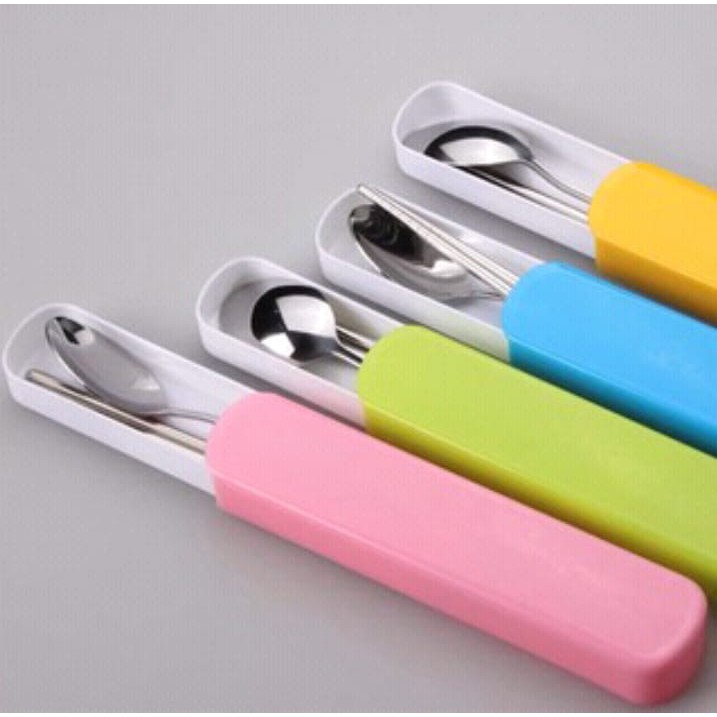 SENDOK STAINLESS + GARPU + SUMPIT SENDOK SET STAINLESS STEEL