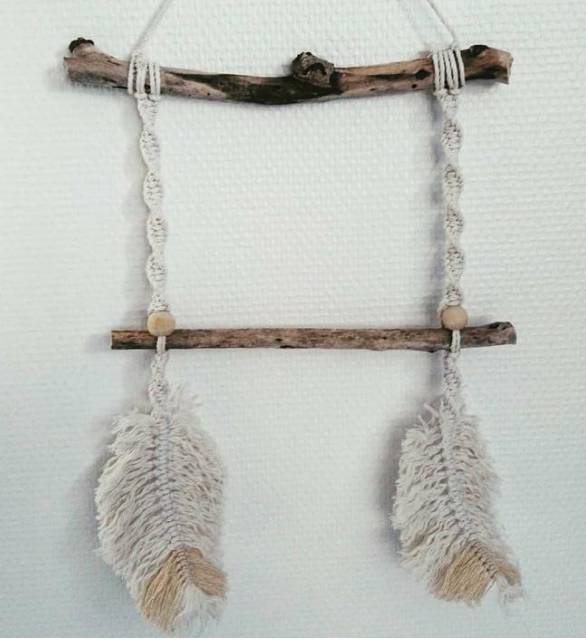 READY STOK) macrame gantungan tissue / macrame wall hanging(HD 127)