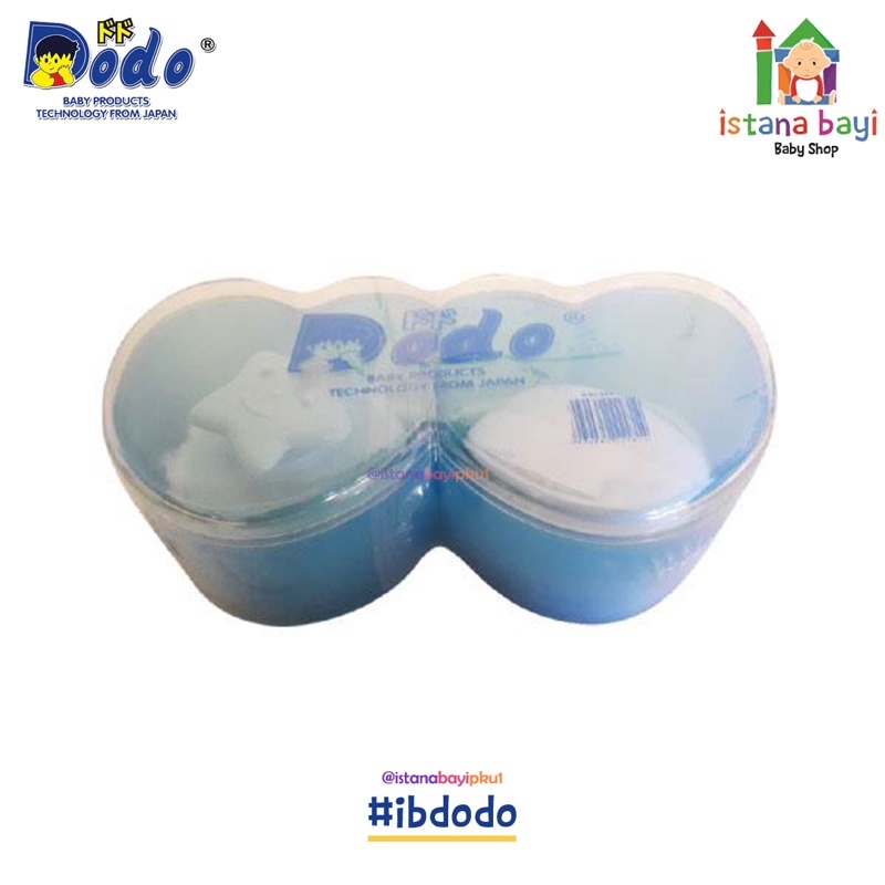 Dodo Powder Case 2in1 Love - Tempat Bedak Bayi