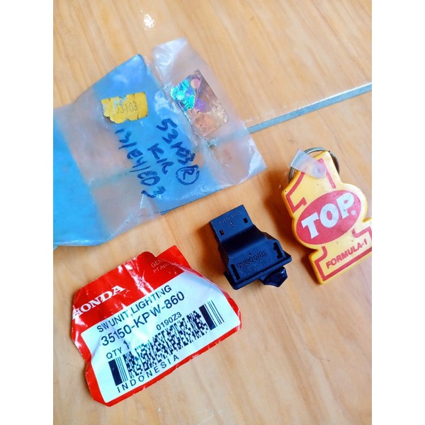 Tombol SAKLAR On Off Honda Kirana Ori Original asli AHM 35150-KPW-860