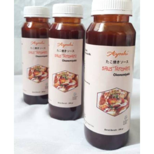 

Saos Takoyaki / Saos Okonomiyaki 300gr, HALAL MUI