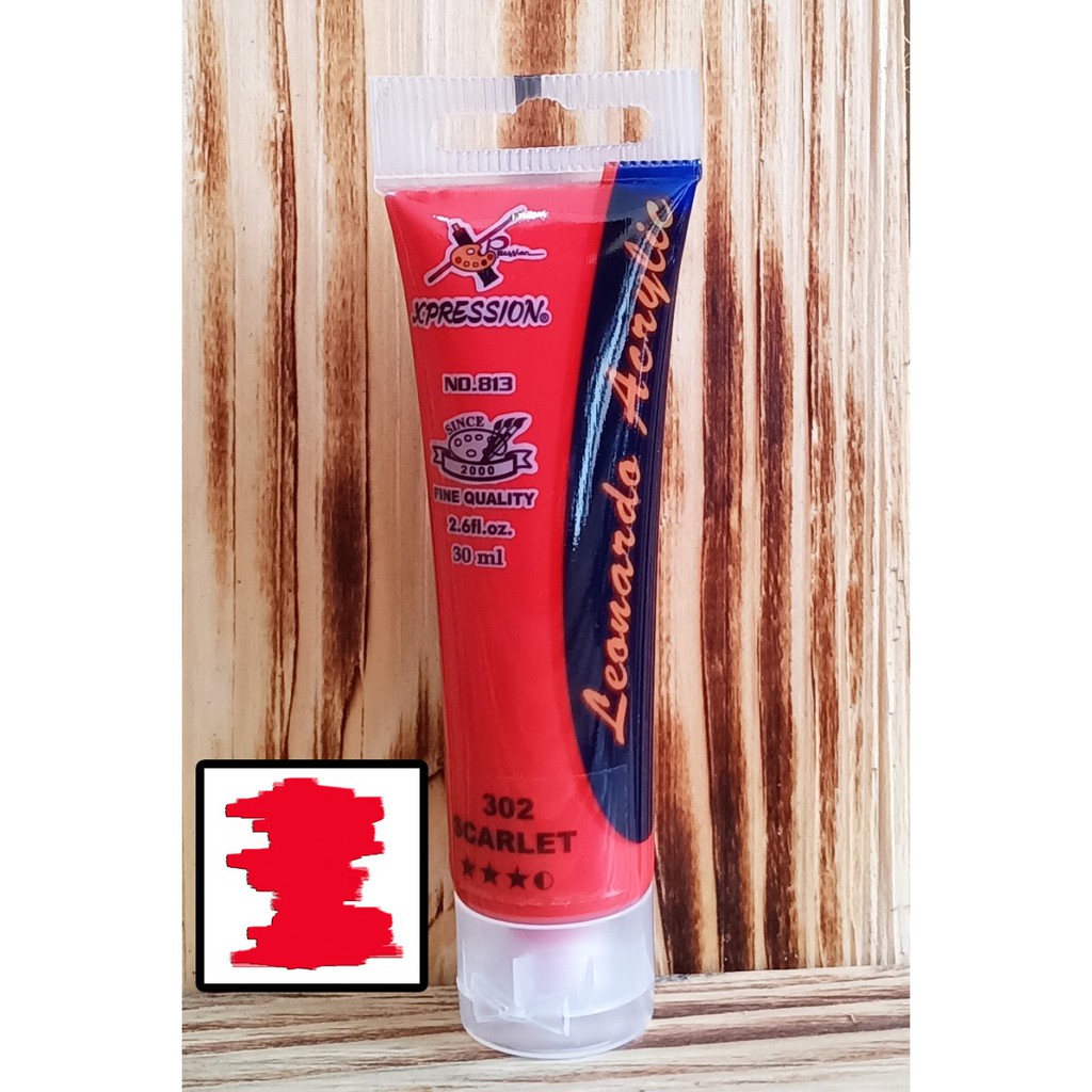 

Cat akrilik Leonardo 30 ml Scarlet