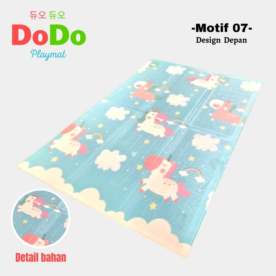 Karpet DODO Basic Playmat Anak 120x180 - Design 07 MOTIF LITTLE PONY