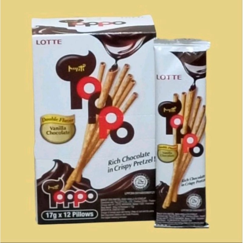 

LOTTE TOPPO RICH CHOCOLATE 2000