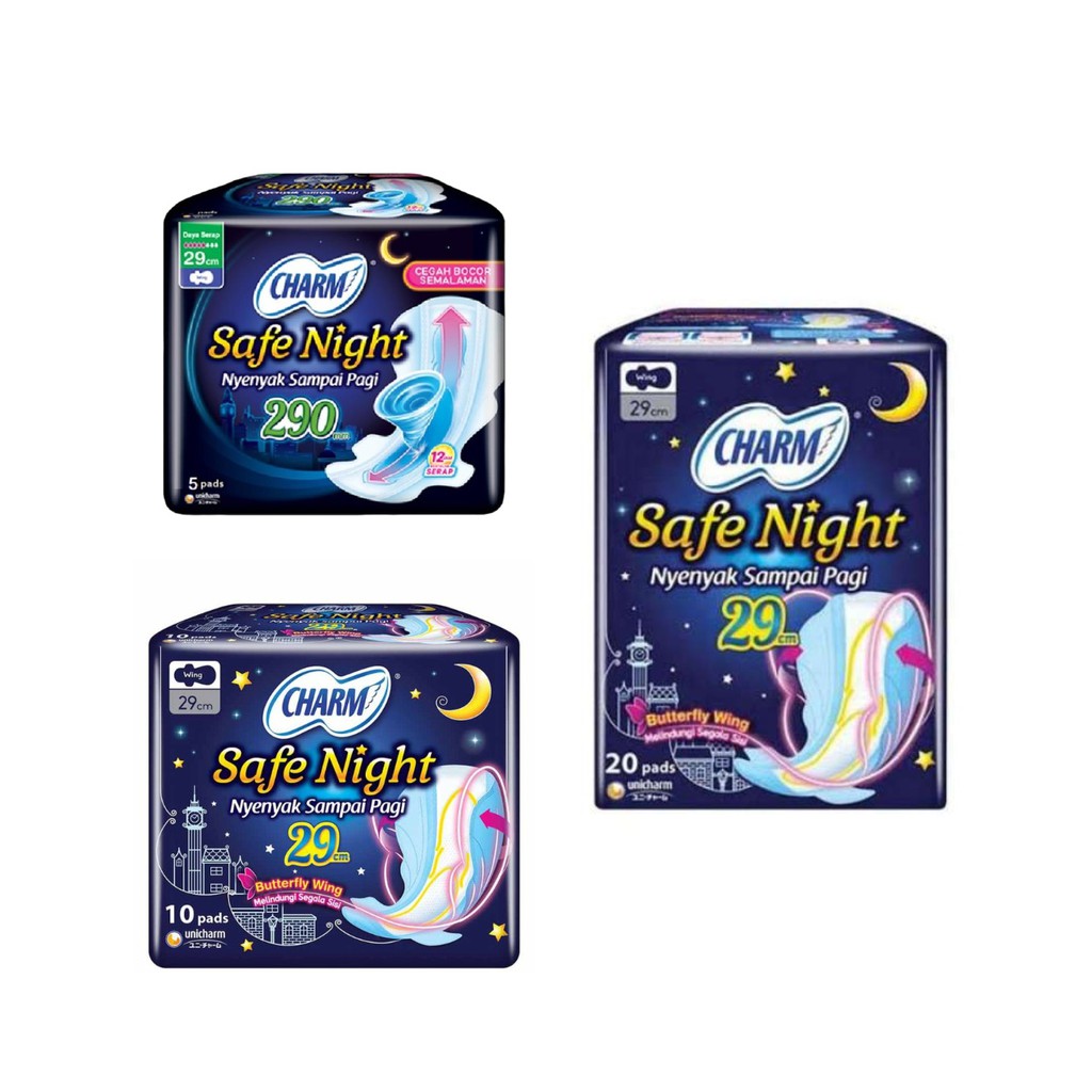 CHARM SAFE NIGHT 29 cm/centraltrenggalek