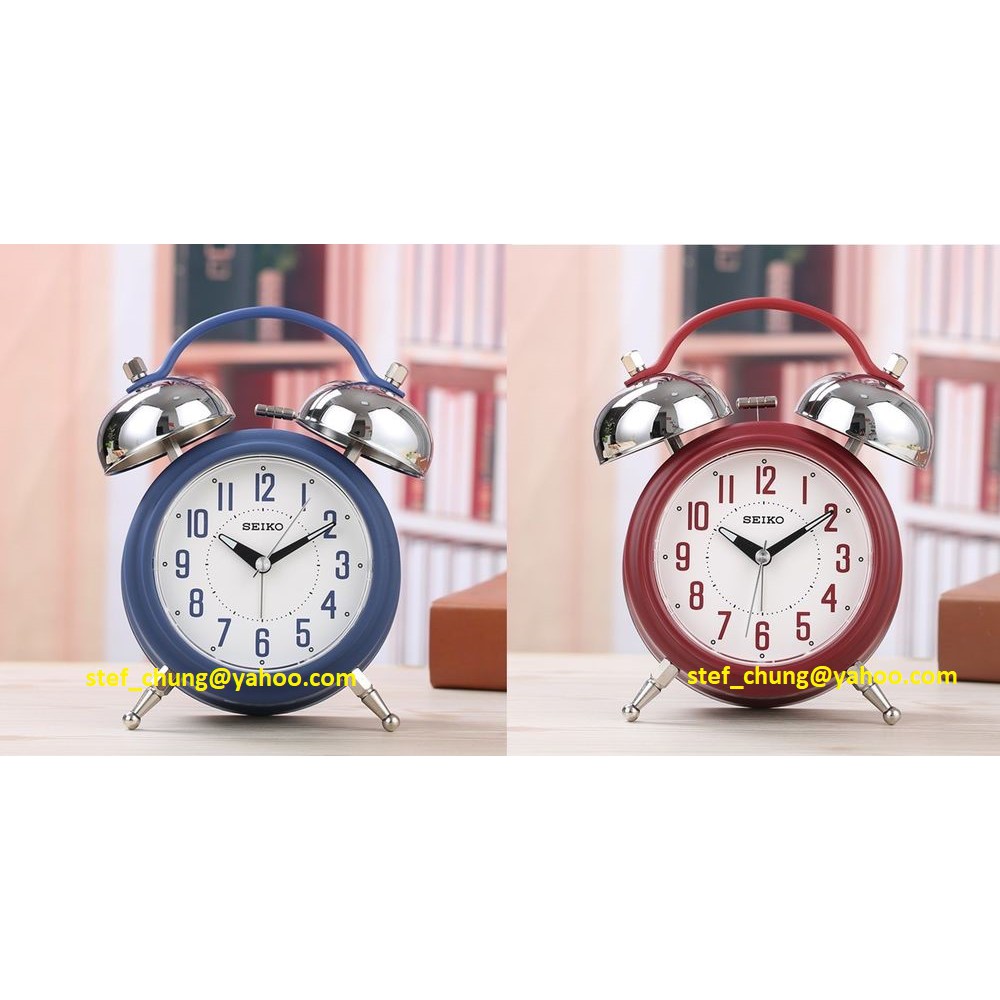 Seiko jam meja weker QHK051 Jam Weker QHK051 alarm