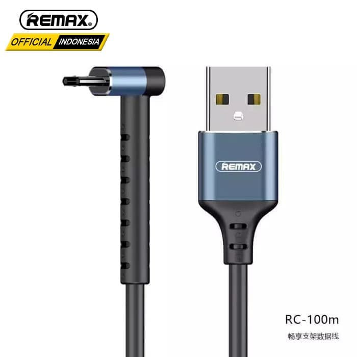 REMAX Joy Series 2 In 1 Data Cable &amp; Phone Holder RC-100m Micro USB