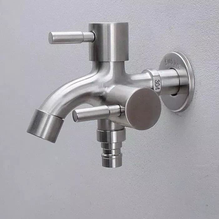 Kran Cabang/Kran Shower Stainless/Keran Shower Model Toto Kamar Mandi Best Quality