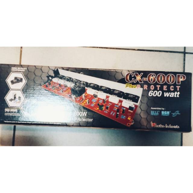 KIT POWER AMPLIFIER STEREO CX 600 P