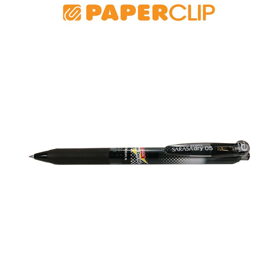 

BALLPOINT ZEBRA SARASA DRY 05 BLACK