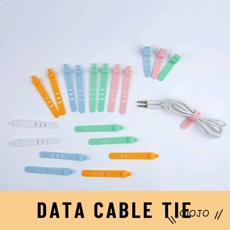 Aksesori Penggulung Kabel Silikon USB Jalur Data Earphone Mouse Keyboard Kabel Pemegang Kabel Pelindung Pengisian Pengisi Daya Kawat Organizer-ol