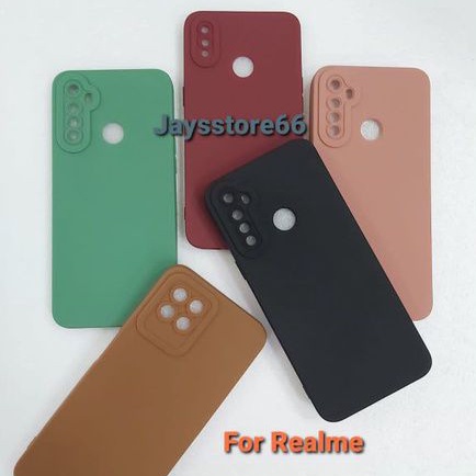 Case ProCamera Soft Matte With Camera Protector 9D Realme C2 C11 C15 Narzo 50A