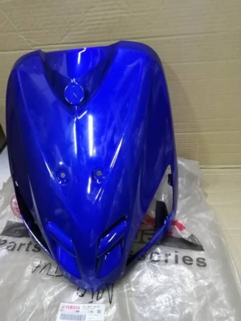 tameng panel depan mio lama biru tua orisinil ygp 5tlf8531101p1