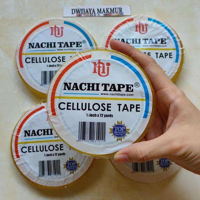 

Cellulose Tape Nachi 12Mm X 72 Yards (12 Rolls) Dwija522 Original