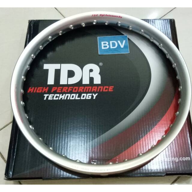 Velg TDR 185 X 17 U Shape Silver (185 Ring 17)