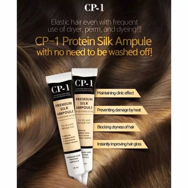 Cp-1 ceramide treatment protein repair system premium silk ampoule 20ml