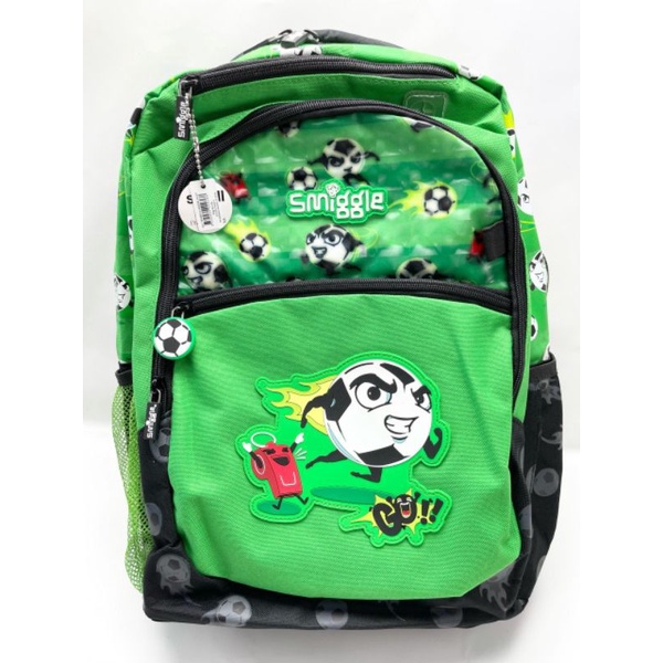 SALE Tas Ransel Smiggle Anak Laki-Laki Bola (Hijau) Original