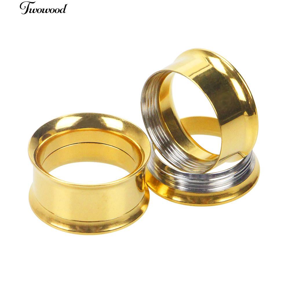 twowood 1Pcs Tunnel Expander Stretcher Ear Plug Piercing Jewelry