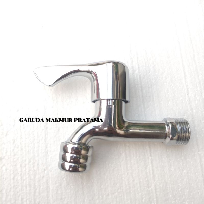 KERAN AIR TEMBOK ENGKOL 1/2 INCH STAINLESS CHROME KRAN TEMBOK ENGKOL CHROME 1/2 INCH