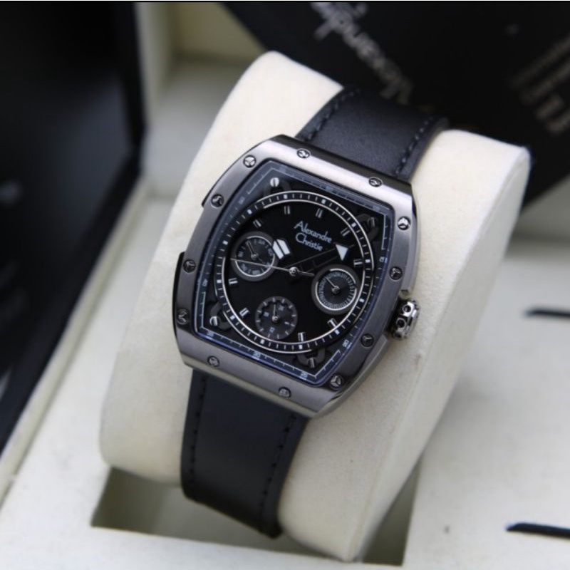 Jam Cewek Alexandre Christie AC6411 Original Black