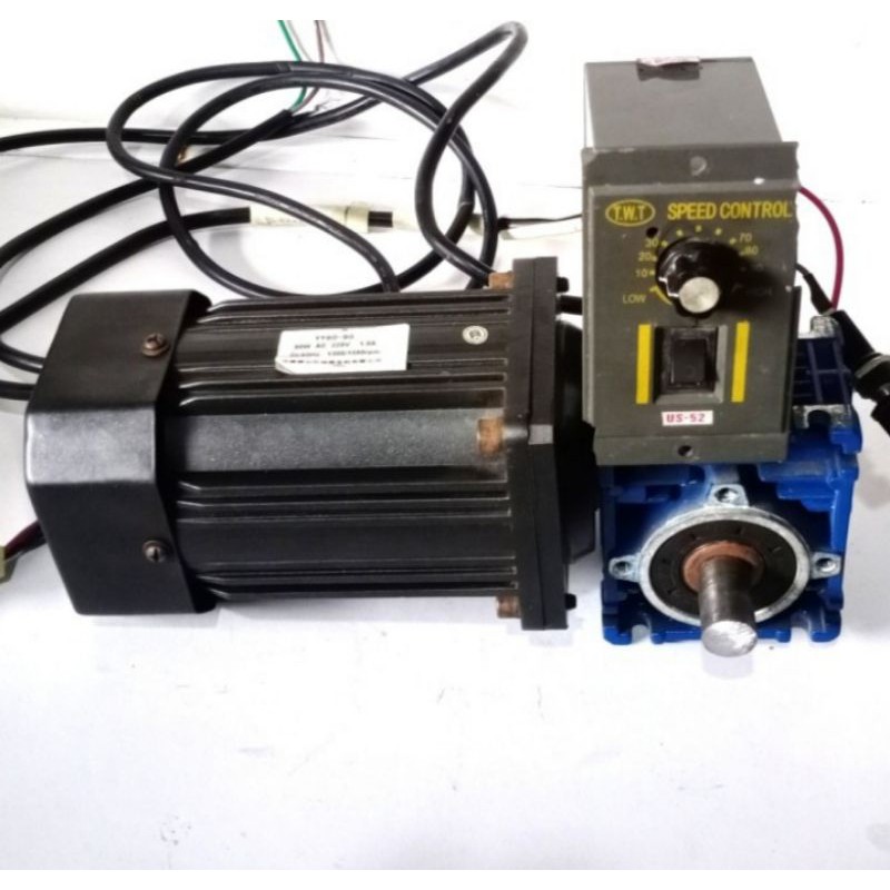 Gearbox motor Ac 220V Plus Controller