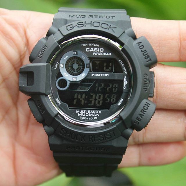 Jam Tangan Casio Gshock Digital Mudman Black