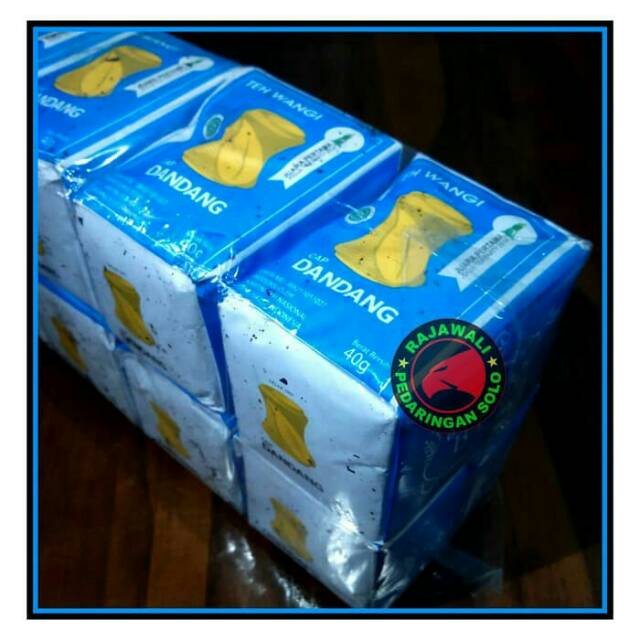 

TEH DANDANG BIRU TEH TUBRUK DANDANG BIRU 1 SLOP ISI 10 PCS TEH WEDANGAN