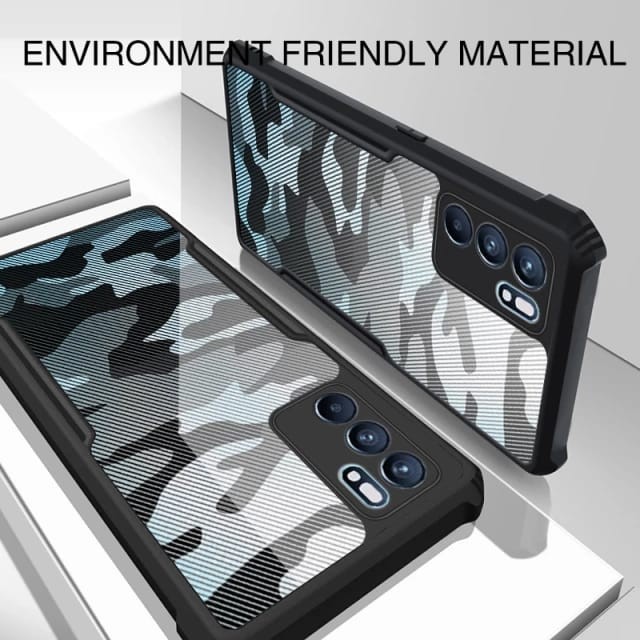 OPPO RENO 8 5G / RENO 8 4G / RENO 8Z 5G / RENO7 7 7Z 5G / RENO6 4G / 5G / RENO 6 PRO 5G SOFT CASE CAMOUFLAGE ARMOR SHOCKPROOF