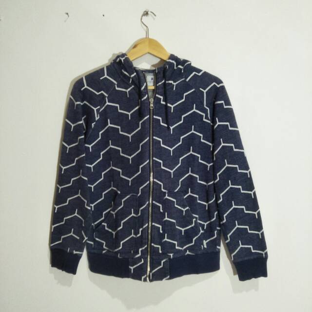 Ziphoodie Hoodie Jaket R. Newbold navy original bukan uniqlo