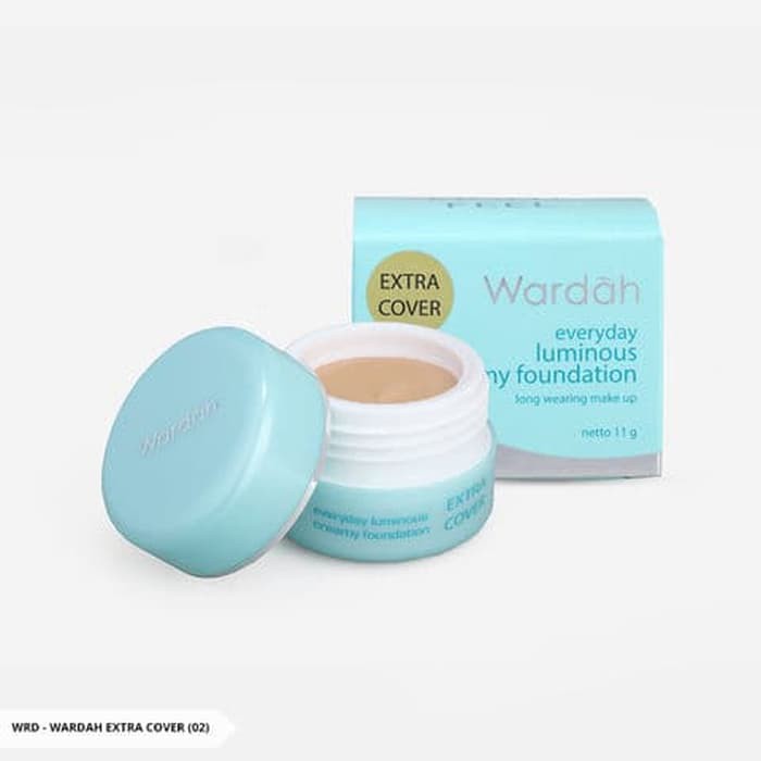 Wardah Everyday Luminous Creamy Foundation Light Feel Pot Shopee Indonesia