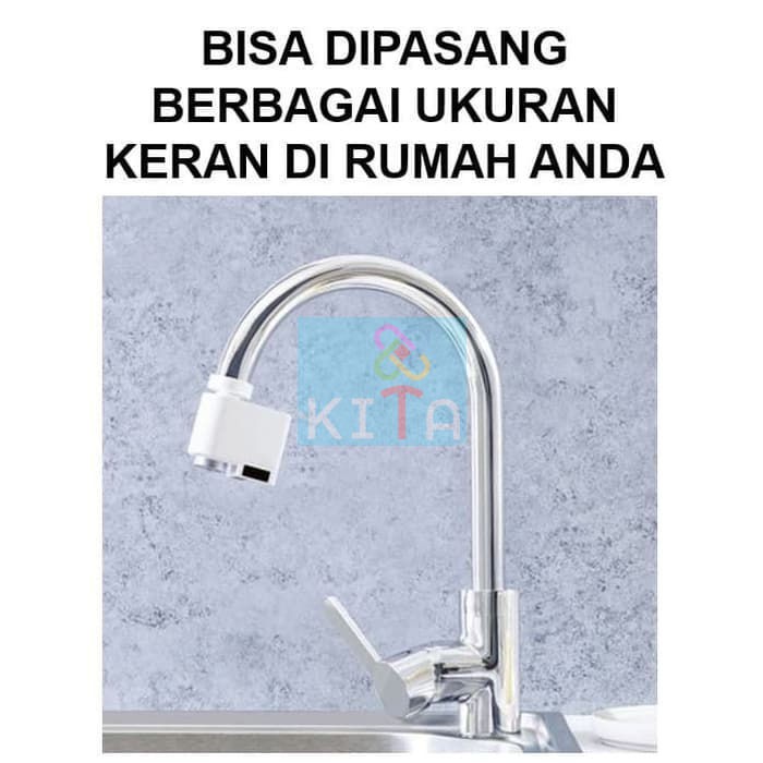 Keran Air Sensor Otomatis ORIGINAL ZAJIA Automatic Sense Water Saver Tap