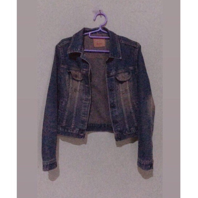 preloved jacket jeans